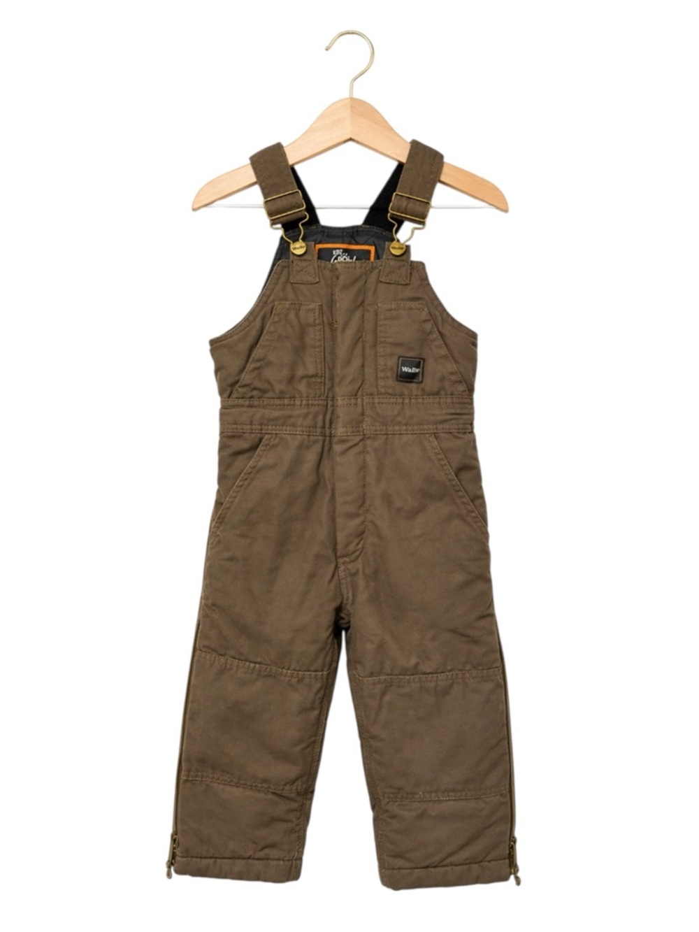 Walls kidz Grow System Overall Bibs Youth XS 4/5 Canvas Insulated Snow Outdoors